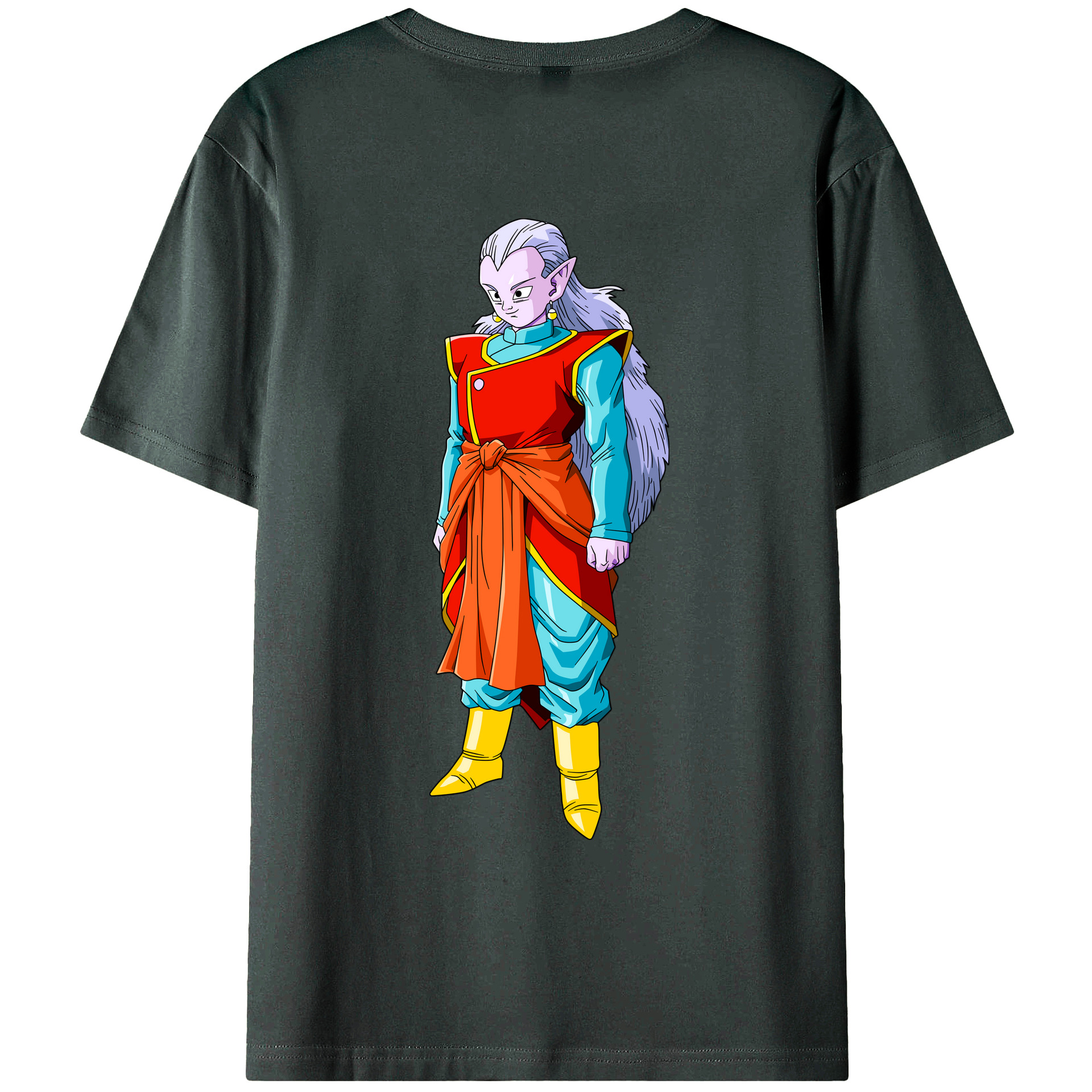 （画像用） ドラゴンボール DRAGON BALL 綿100％ メンズ半袖Tシャツ（バックプリント） 通気性